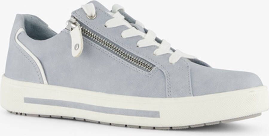 Softline dames sneakers lichtblauw