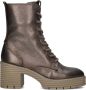 Softwaves Bronzen Dames Veterboots Brown Dames - Thumbnail 1