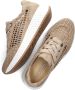 SOFTWAVES Lage Sneakers Dames 8.95.04 Maat: 40 Materiaal: Leer Kleur: Beige - Thumbnail 1