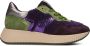 SOFTWAVES Lage Sneakers Dames 8.95.05 Maat: 39 5 Materiaal: Suède Kleur: Paars - Thumbnail 1