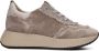 SOFTWAVES Lage Sneakers Dames 8.95.07 Maat: 36 Materiaal: Suède Kleur: Taupe - Thumbnail 1