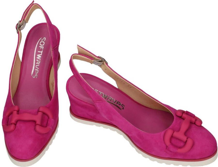 Softwaves -Dames fuchsia pumps & hakschoenen