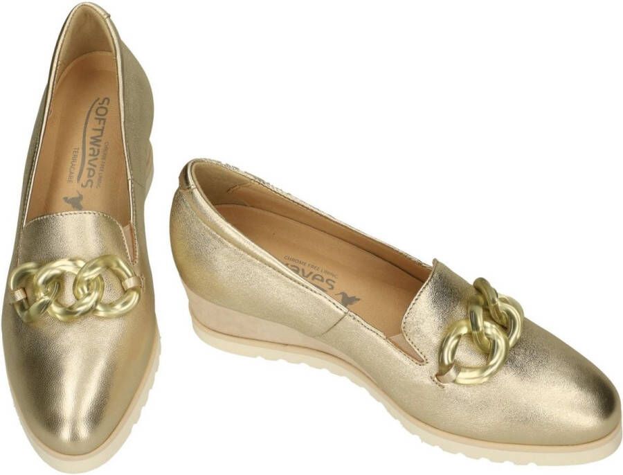 Softwaves -Dames goud pumps & hakschoenen