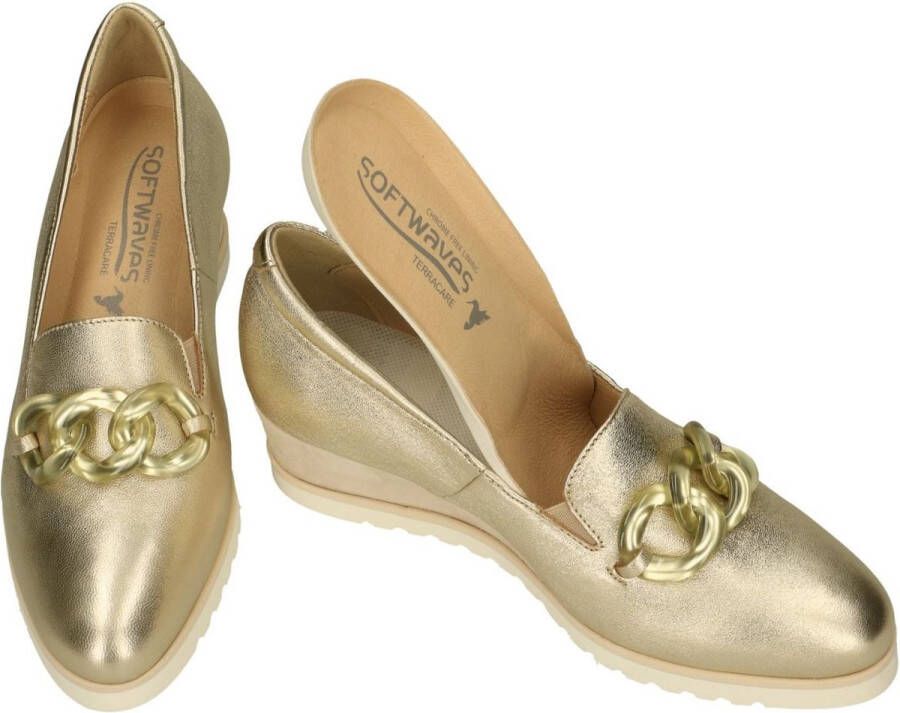 Softwaves -Dames goud pumps & hakschoenen