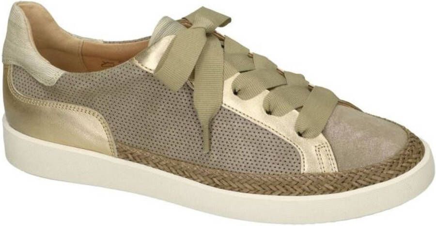 Softwaves -Dames groen olijf sneakers