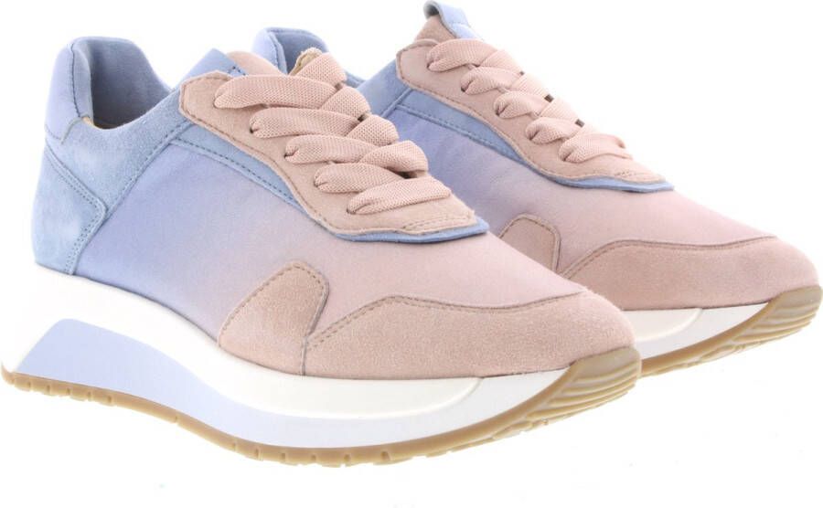 Softwaves Dames Sneakers Capri Peach sky Blauw