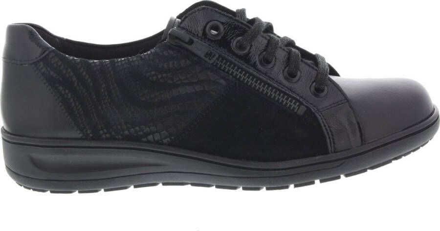 Solidus Solid H dames veterschoenen sportief (4 5) zwart