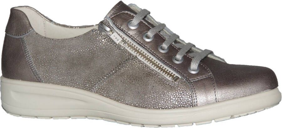 Solidus Dames Veterschoenen Heaven 27001-40448 Taupe Metallic