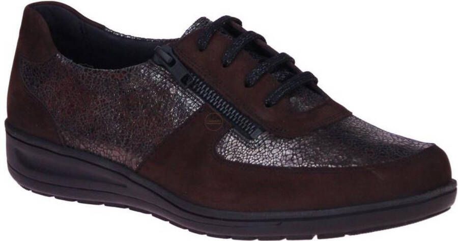 Solidus Solid Dames bruin donker sneakers