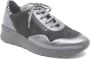 Solidus Solid 20855 Grijs combi kleurige dames sneaker met rits - Thumbnail 1