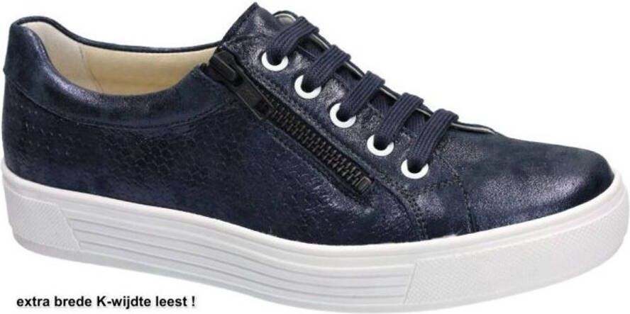 Solidus Solid Dames blauw donker sneakers