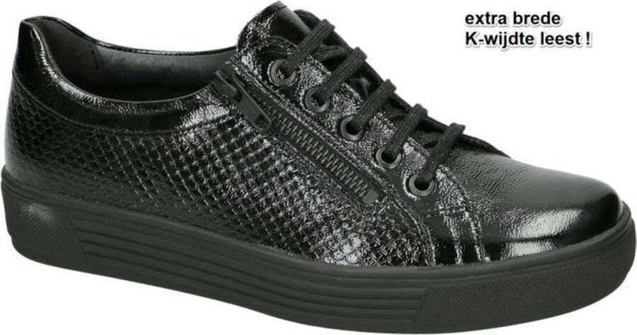 Solidus Solid Dames zwart sneakers - Foto 1