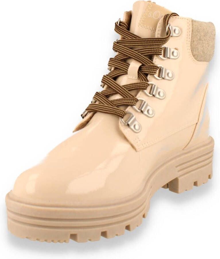 S.Oliver S. OLIVER dames bottine BEIGE