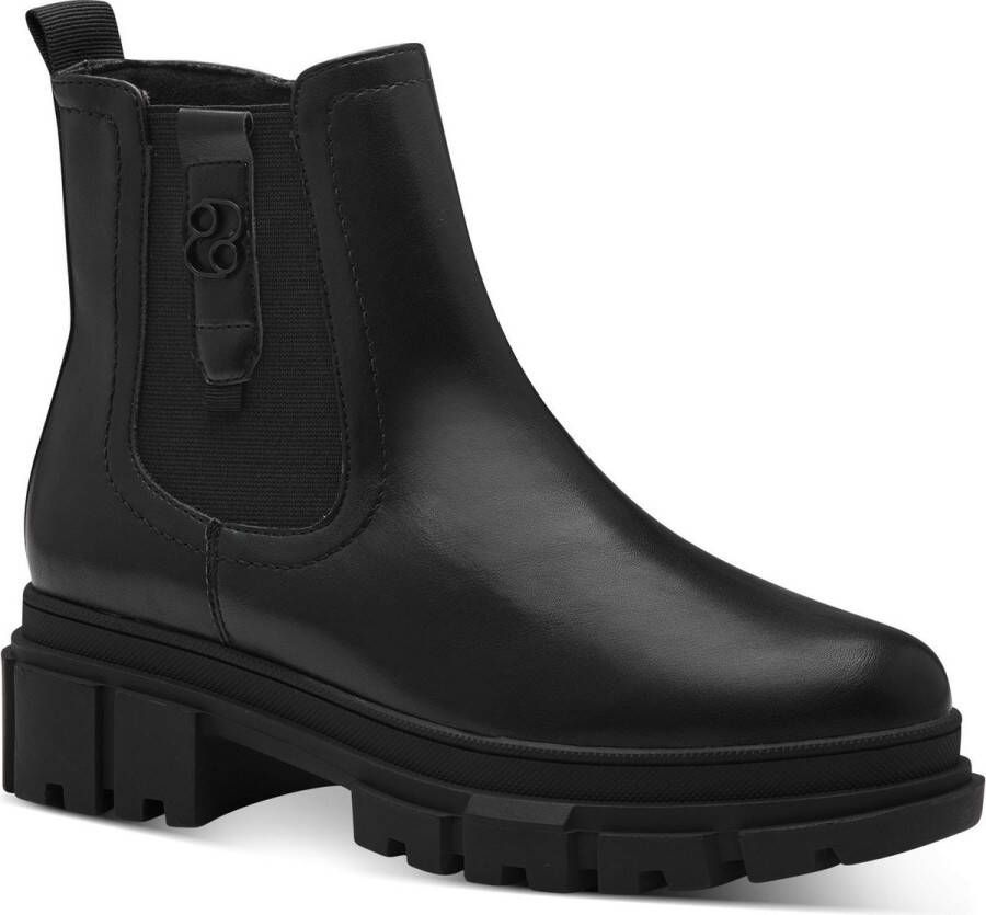 S.Oliver Chelsea boots zwart Synthetisch Dames