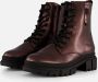 S.Oliver Vegan veterboots bruin Synthetisch - Thumbnail 1