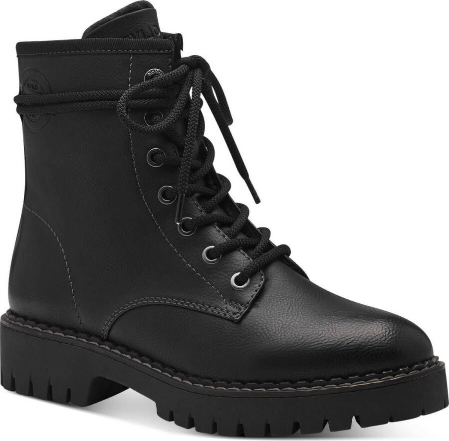 S.Oliver Zwarte Casual Gesloten Booties Vrouwen Black Dames