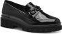 S.Oliver Elegante Zwarte Gesloten Loafers Black Dames - Thumbnail 1