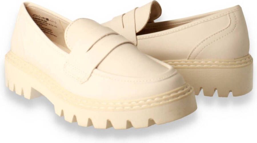 S.Oliver S. OLIVER Dames Mocassin Cream BEIGE