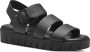 S.Oliver Zwarte Casual Platte Sandalen Vrouwen Black Dames - Thumbnail 2