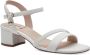 S.Oliver Witte elegante platte sandalen White Dames - Thumbnail 1