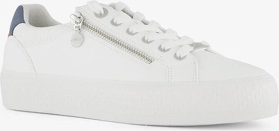 S.Oliver Sneakers wit Synthetisch