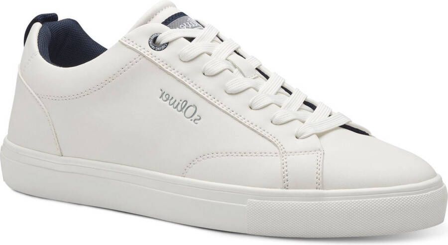 S.Oliver Witte Sneakers voor Mannen White Heren