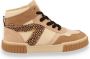 S.Oliver S. OLIVER Meisjes Sneaker Hoog Beige Comb BEIGE - Thumbnail 4