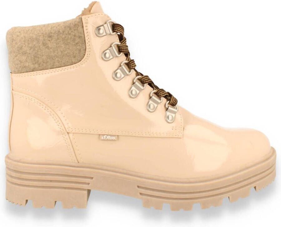 s.Oliver S. OLIVER dames bottine BEIGE