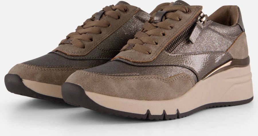 S.Oliver Sneakers taupe Synthetisch Dames