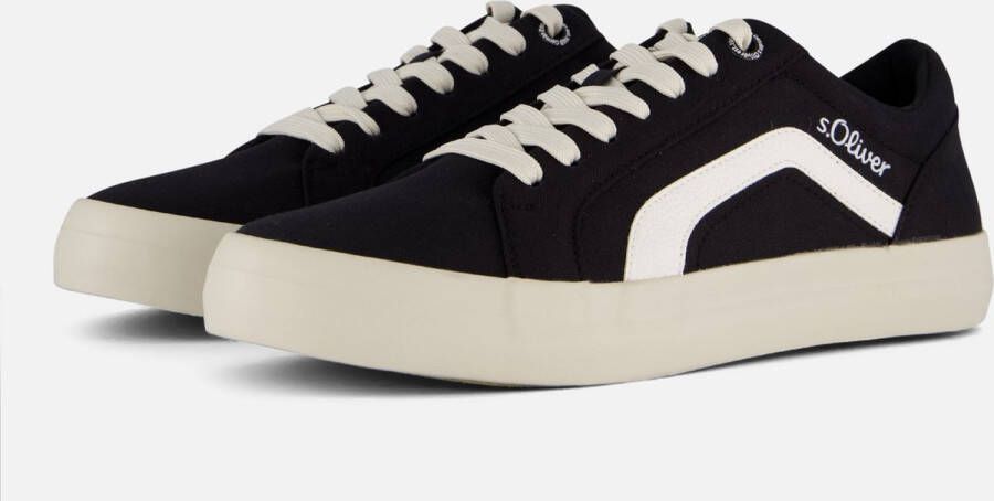 S.Oliver Sneakers zwart Synthetisch