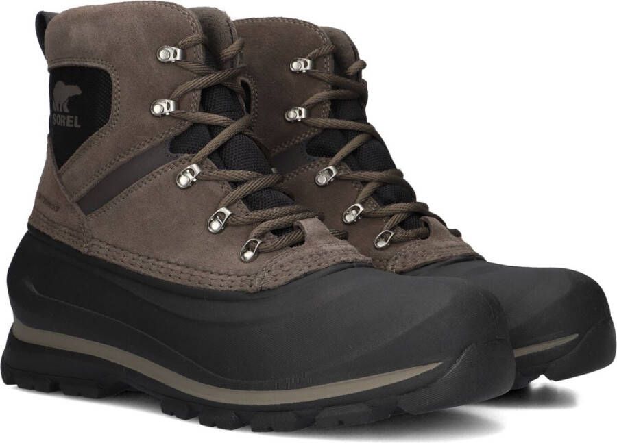 Sorel Buxton Lace Waterproof Winterschoenen zwart bruin