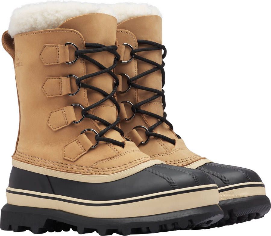 Sorel Caribou Wp Vachtlaarzen Warme Laarzen Dames Cognac +