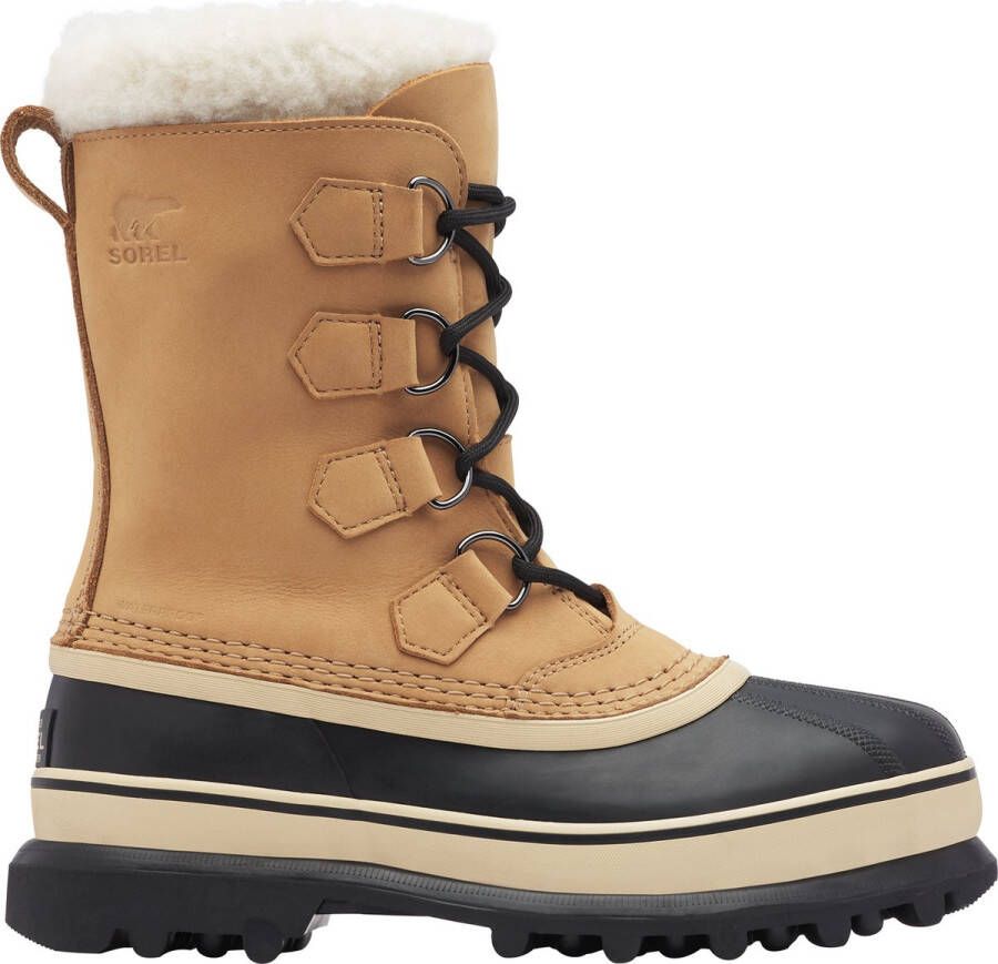 Sorel Caribou Wp Vachtlaarzen Warme Laarzen Dames Cognac +