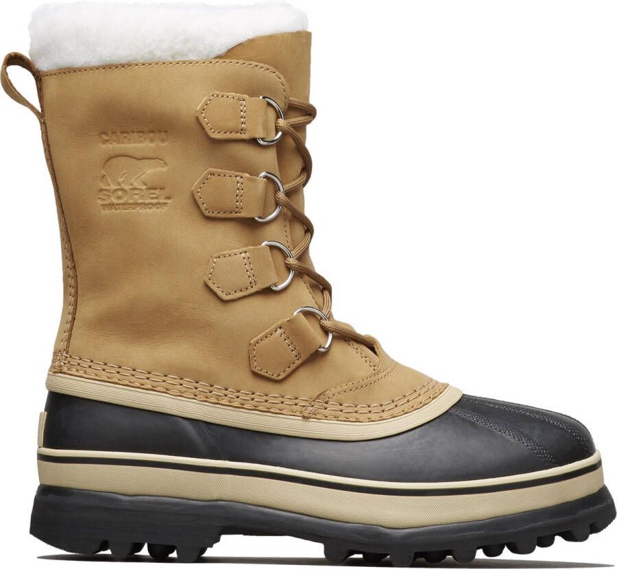 Sorel Caribou Wp Vachtlaarzen Warme Laarzen Dames Cognac +