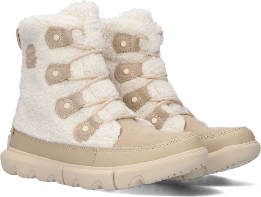 Sorel Bruin Tinten Explorer Ii Joan Cozy Vachtlaarzen Warme Laarzen Dames Beige