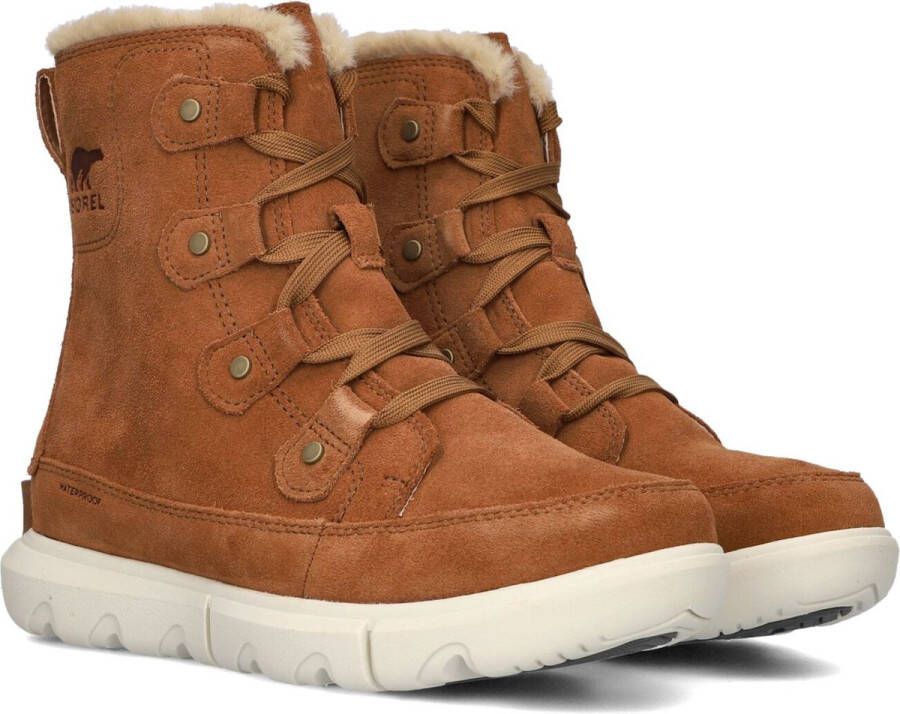 Sorel Explorer Next Joan Wp Veterboots Laarzen Met Veters Dames Bruin