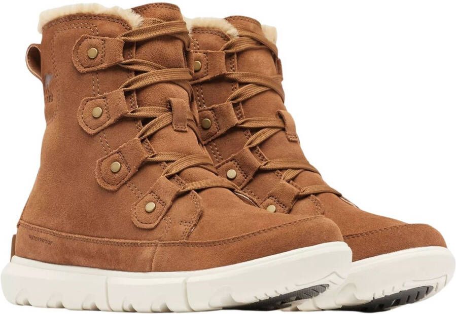 Sorel Explorer Next Joan Wp Veterboots Laarzen Met Veters Dames Bruin