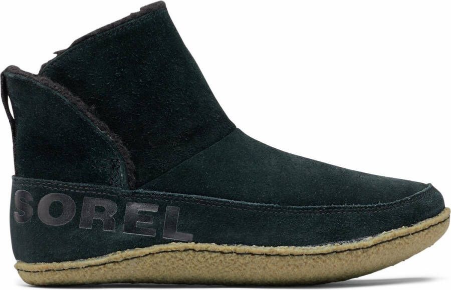 Sorel Nakiska Bootie Pantoffels Sloffen Dames Zwart