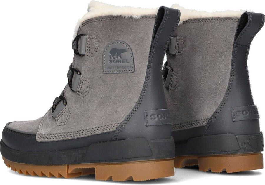 Sorel Torino Ii Wp Veterboots Laarzen Met Veters Dames Grijs