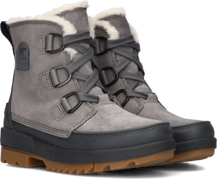 Sorel Torino Ii Wp Veterboots Laarzen Met Veters Dames Grijs