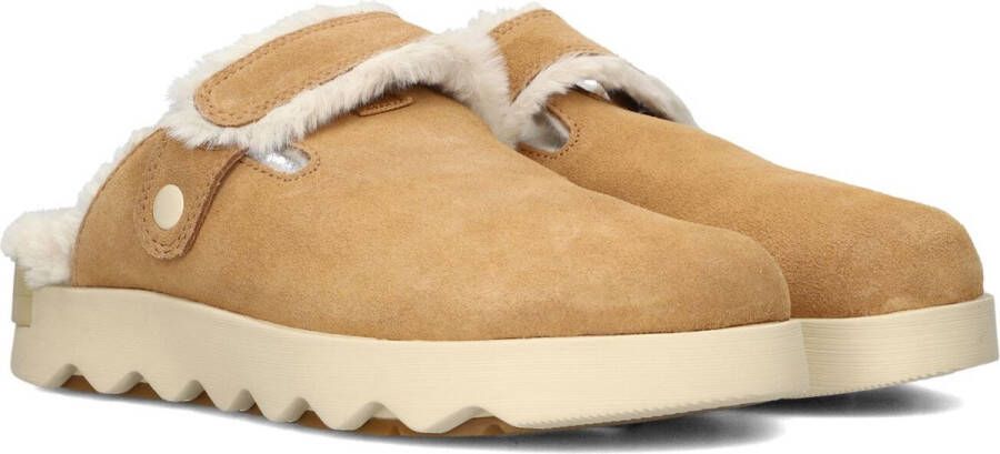 Sorel Viibe Clog Suedec Cozy Instappers Dames Camel