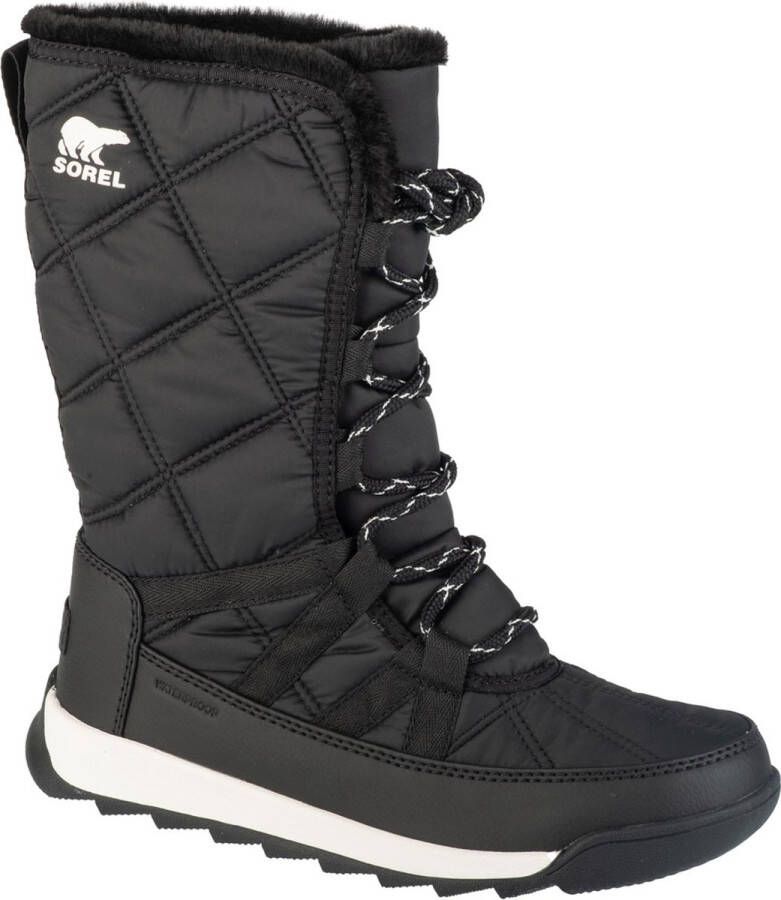 Sorel Whitney II Plus Tall Lace WP 2088261010 Vrouwen Zwart Sneeuw laarzen