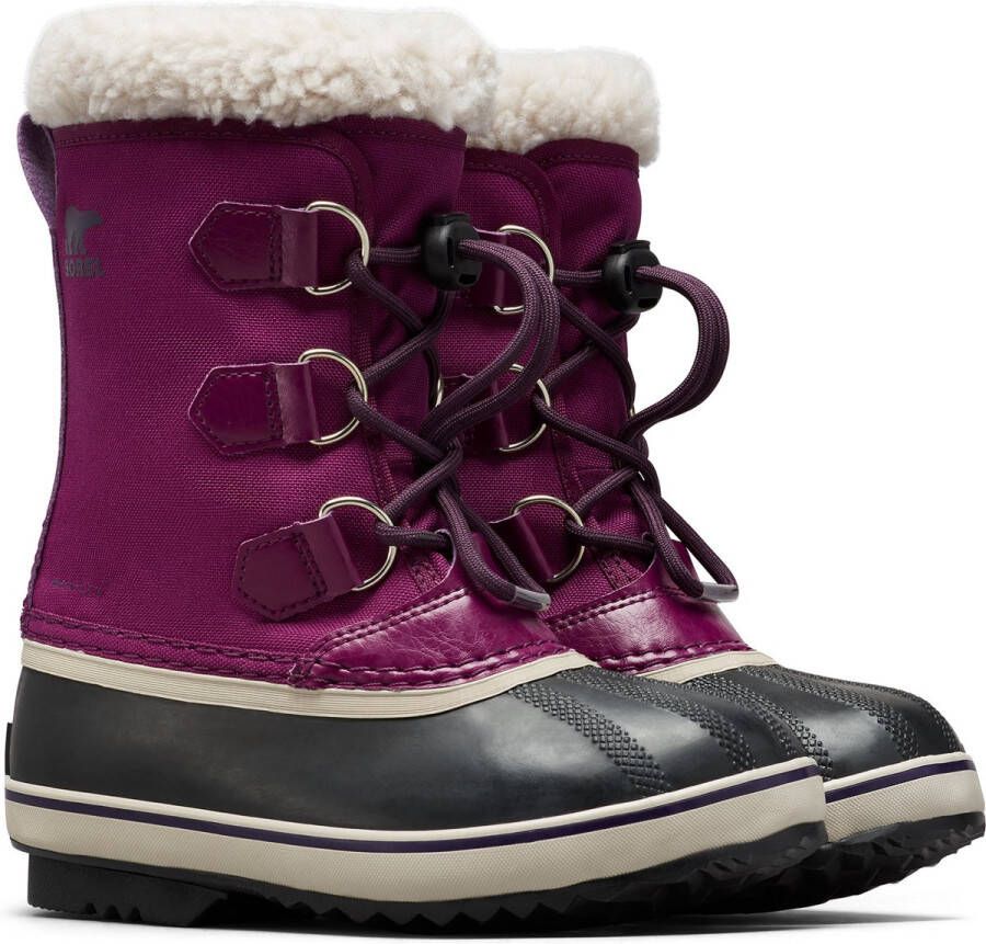 Sorel YOOT PA ?? NYLON WP Youth Unisex Snowboots Wild Iris Dark Plum