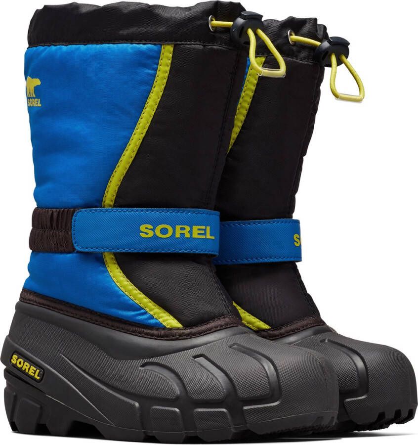 Sorel YOUTH FLURRY™ BOOT Youth Unisex Snowboots Black Super Blue