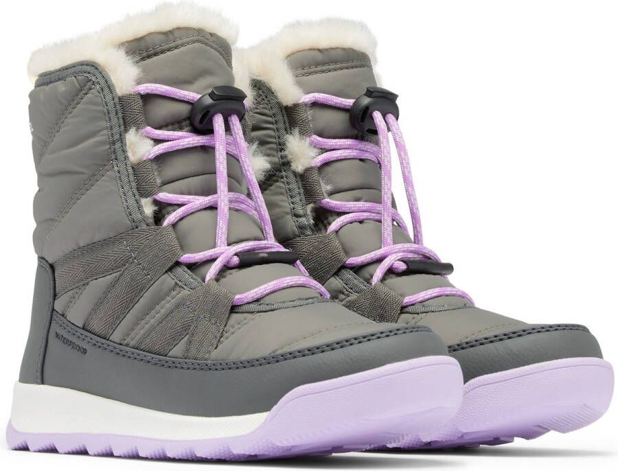 Sorel YOUTH WHITNEY™ II PLUS LACE WP Youth Unisex Outdoorlaarzen Quarry Lavender Cloud