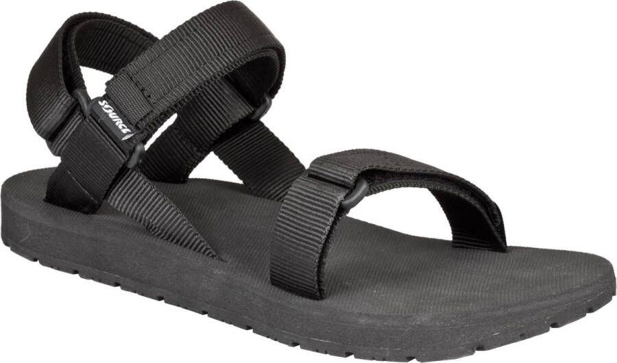 Source Classic Sandaal heren Wandelsandalen Mannen zwart