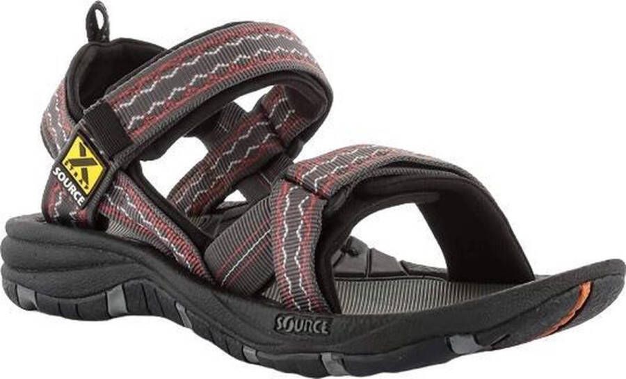 Source Sandalen Gobi Heren Eva polyester microfiber Rood