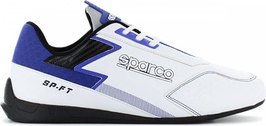 SPARCO Fashion SP FT Heren Motorsport Sneakers Sport Schoenen Trainers White Navy