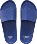 Speedo Entry Slide Badslippers Heren Blauw - Thumbnail 2