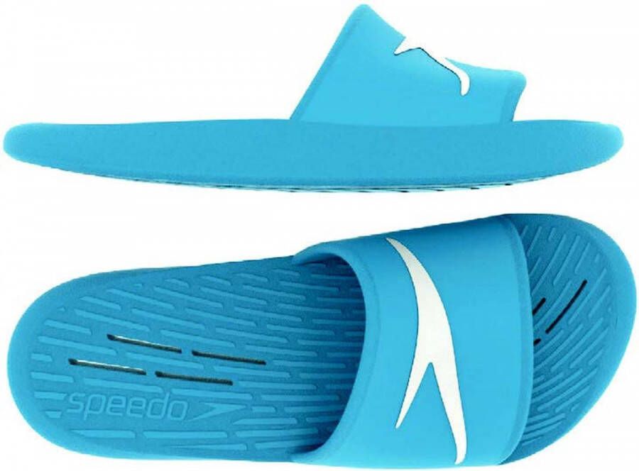 Speedo Junior Slide Slippers Unisex Blue